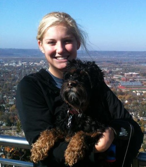 Abby and her dog Rico