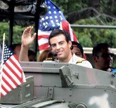 Luke in his Dukw