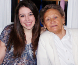 A picture of the author with my grandmother. Image taken by and used with permission from Sally Lloyd.