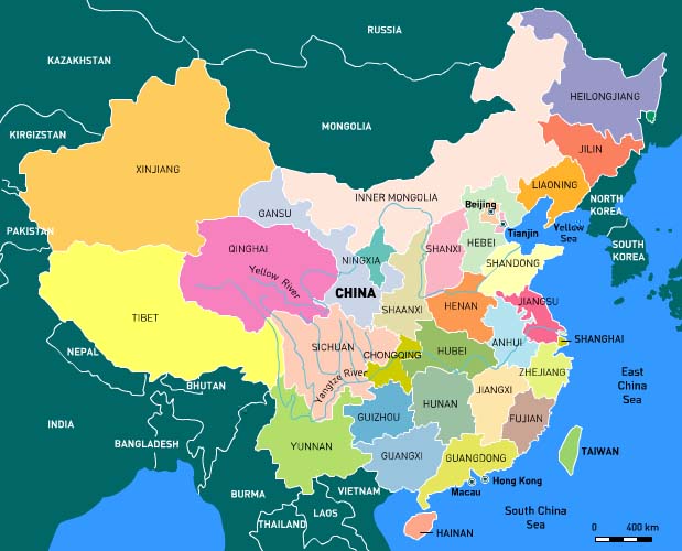 provinces of china. some provinces in China,