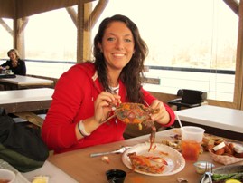 me and crab