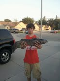picture of me with a channel catfish i caught