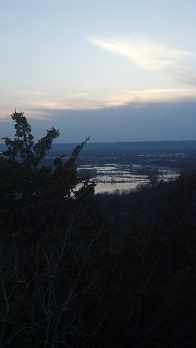 View of Myrick Marsh from the bluffs of La Crosse, WI in late winter. Click to explore the city! Image taken by author, Sarah Lloyd.