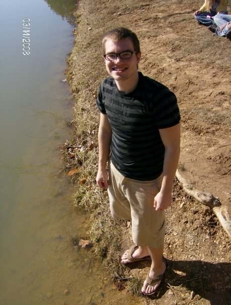 Me at a lake catching bivalves!