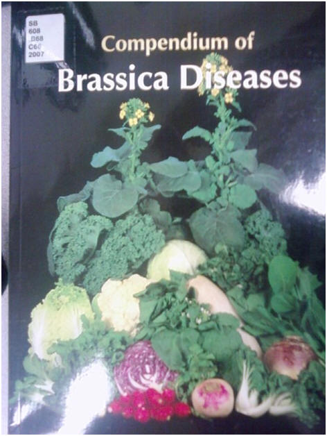 Compendium of Brassica Diseases - The book (as taken by me)
