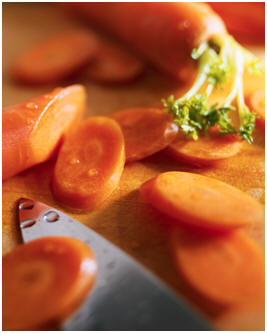 Cut carrots from Microsoft clip art