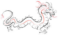 Dragon- fifth animal in the Chinese zodiac. *From Clipart*