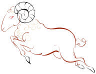Sheep- eigth animal in the Chinese zodiac.