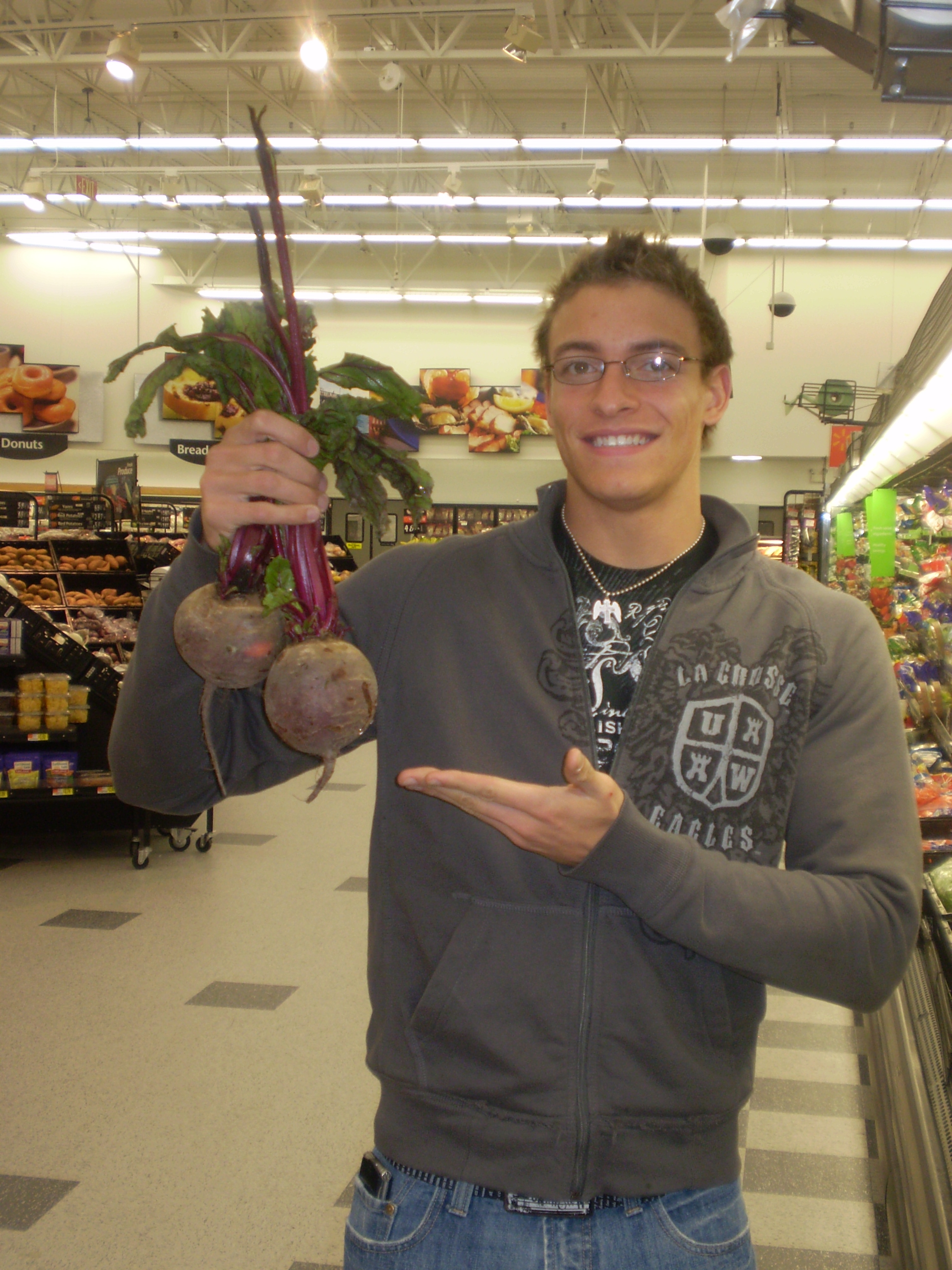 Me and a turnip from wal mart
