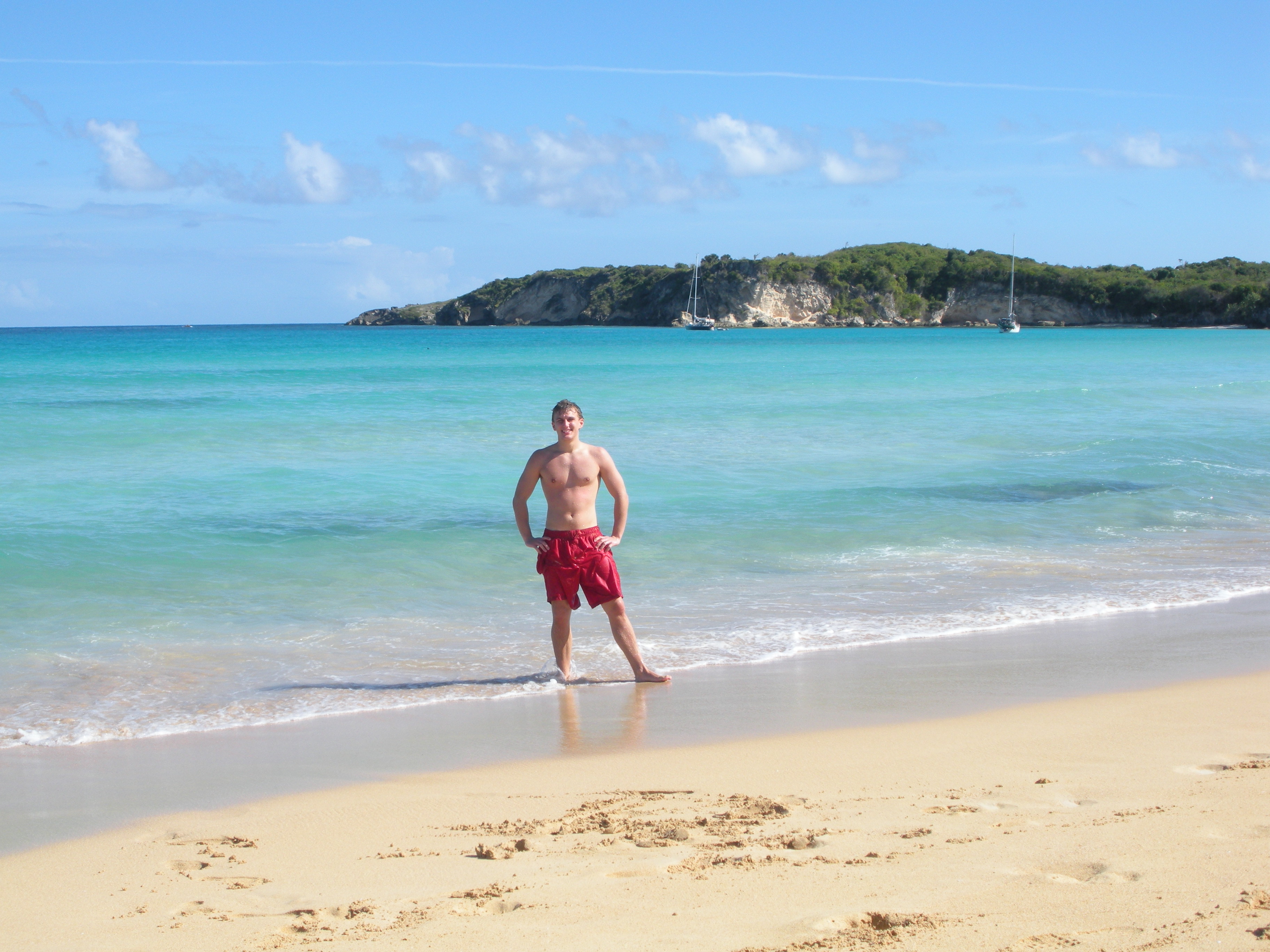 Me in the Dominican Republic on Macow beach!!