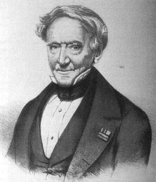 The zoologist Coenraad Jacob Temminck, who the species was named after.  Image open to public due to expiration of the copyright.