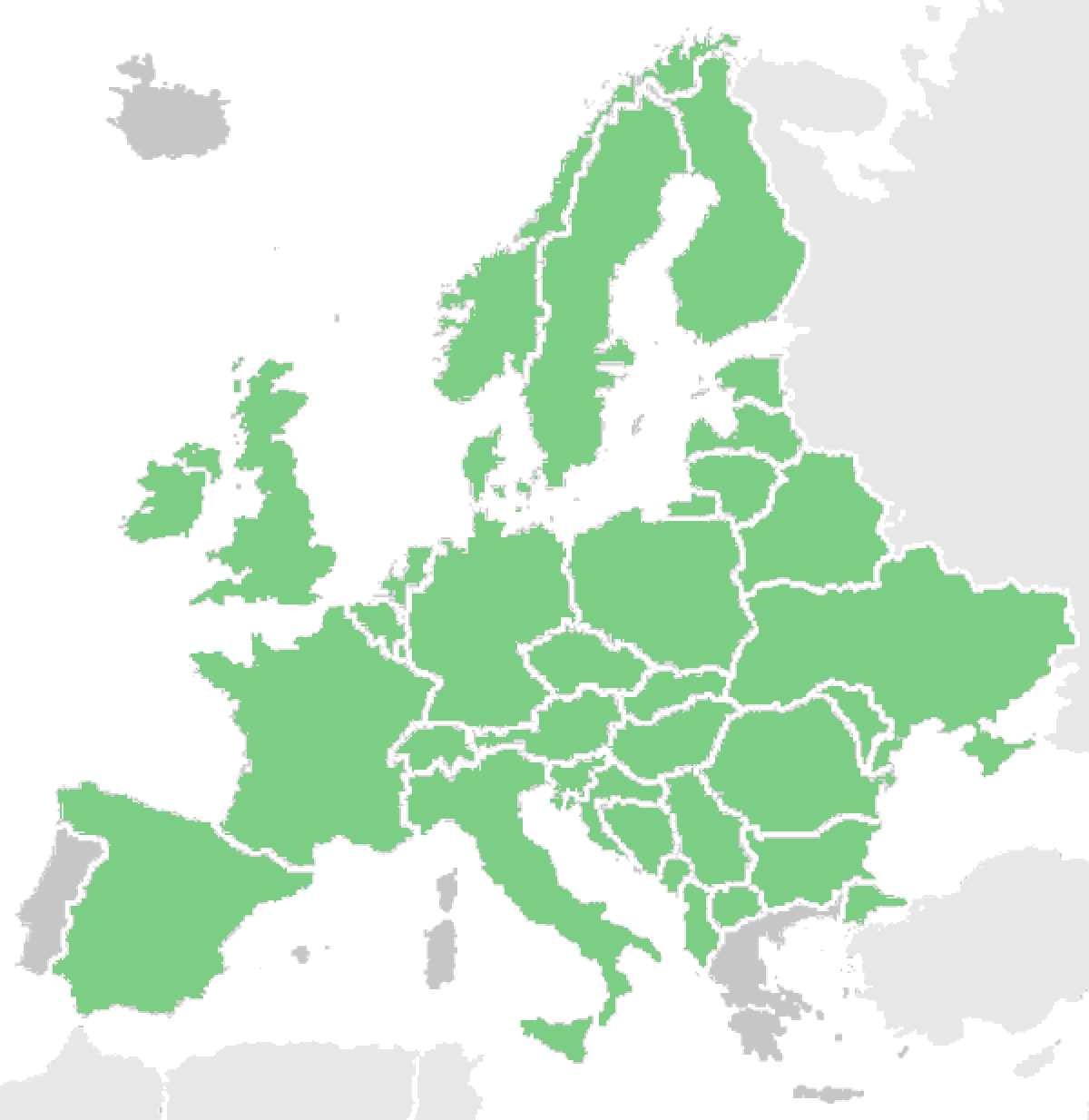 Horseradish in Europe