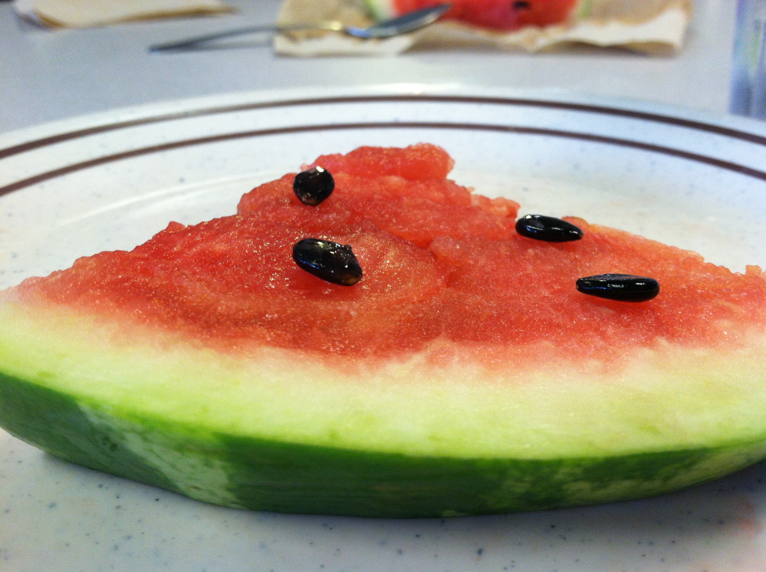 Piece of watermelon, photo taken by Johanna Fischer