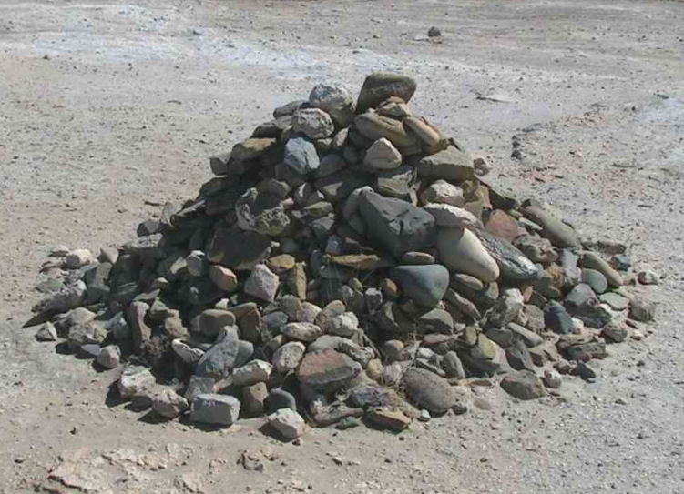 Pile of rocks. Property of: D. Gordon E. Robertson