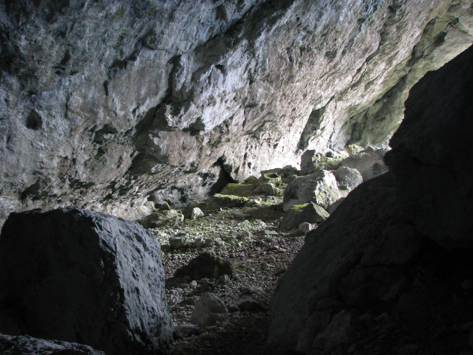Inside Slovenian Cave