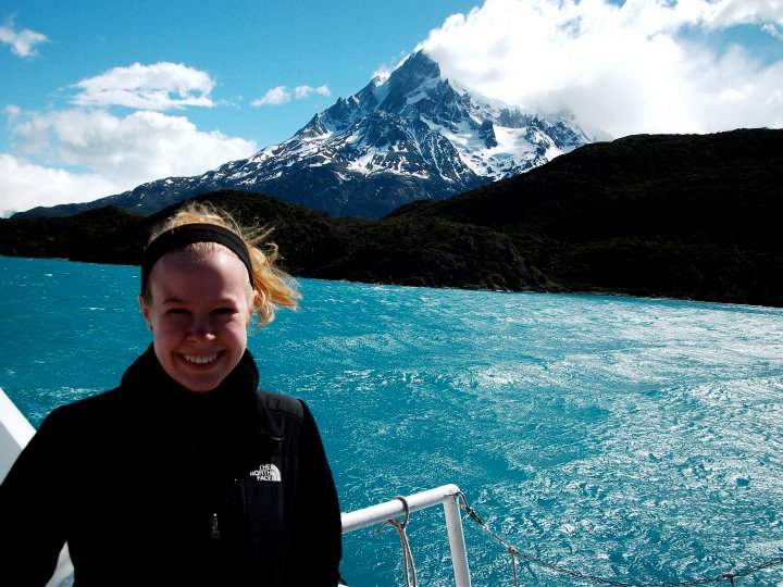 A picture of Karissa Hultmark taken in Patagonia, Chile in October 2011